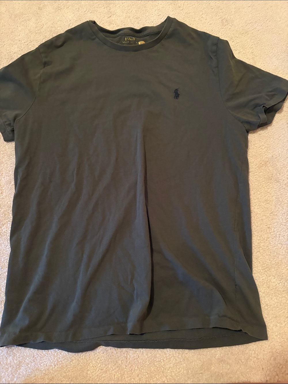 Polo by Ralph Lauren Short Sleeve Crew Tee in Olive